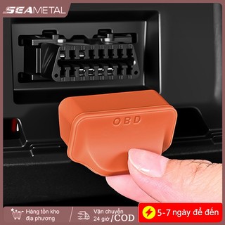 SEAMETAL Xe Obd Cổng Chống Bụi Silicon Chống Thấm Nước Chống Rỉ Sét Cổng Obd Khóa Bảo Vệ Tay Áo Obd Tắc Mũ Phụ Kiện Xe Hơi