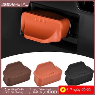 SEAMETAL Xe Obd Cổng Chống Bụi Silicon Chống Thấm Nước Chống Rỉ Sét Cổng Obd Khóa Bảo Vệ Tay Áo Obd Tắc Mũ Phụ Kiện Xe Hơi