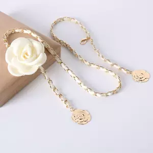 Thắt lưng Camellia hương thơm nhỏ, thiết kế thanh lịch cho nữ