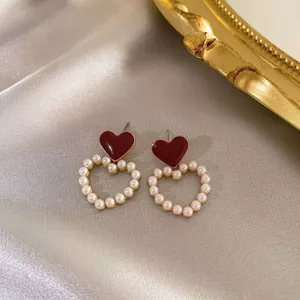 Bông tai kim loại phong cách mới, style Hàn Quốc, phù hợp hàng ngày