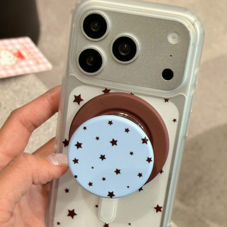 Ốp điện thoại họa tiết ngôi sao có chân đế tương thích với iPhone 11 12 Pro 13 Pro Max 15 Pro Max 14 16 Pro 16 Plus 17 Air 17 Pro 17 Pro Max
