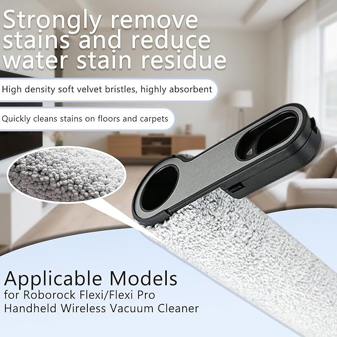 Roborock Flexi Pro Máy Hút Bụi Ướt Và Khô Con Lăn Bàn Chải Và Bộ Lọc Phụ Kiện Thay Thế Phụ Kiện(Roborock Flexi Lite model not available)