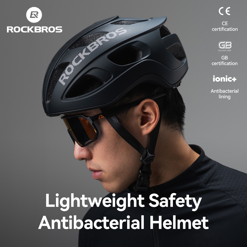Mũ Bảo Hiểm Rockbros EPS Cho Xe Đạp, An Toàn Và Thoáng Khí, Phù Hợp Nam Nữ