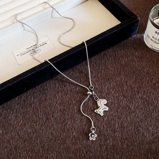 Mặt dây chuyền zircon pony tối giản, độc đáo - Trang sức sang trọng cho nữ