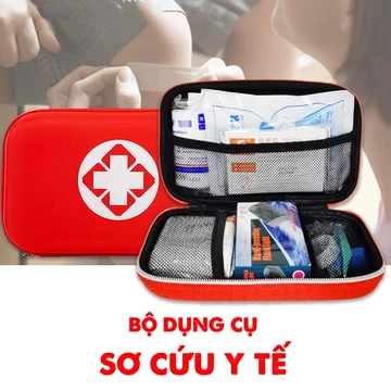 Bộ dụng cụ khẩn cấp di động kèm hộp lưu trữ y tế Cung cấp thiết bị y tế hoàn chỉnh cho các trại du lịch gia đình. Beyond Camping - Bộ thiết bị y tế hoàn chỉnh