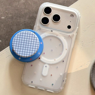 Ốp điện thoại họa tiết ngôi sao có chân đế tương thích với iPhone 11 12 Pro 13 Pro Max 15 Pro Max 14 16 Pro 16 Plus 17 Air 17 Pro 17 Pro Max