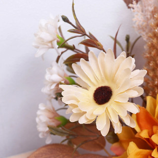 Hoa Giả Decor Bó Dahlia Cúc Daisy Cỏ Lau Khô Trang Trí Nhà Cửa Cao Cấp Đẹp Như Thật Phong Cách Bắc Âu Vintage Mùa Thu Chụp Ảnh Đám Cưới Studio Phòng Khách Ban Công Cây Nhựa Lụa Sang Trọng Phụ Kiện Cắm Tiệc Quà Tặng Thẩm Mỹ Reed Pampas Retro
