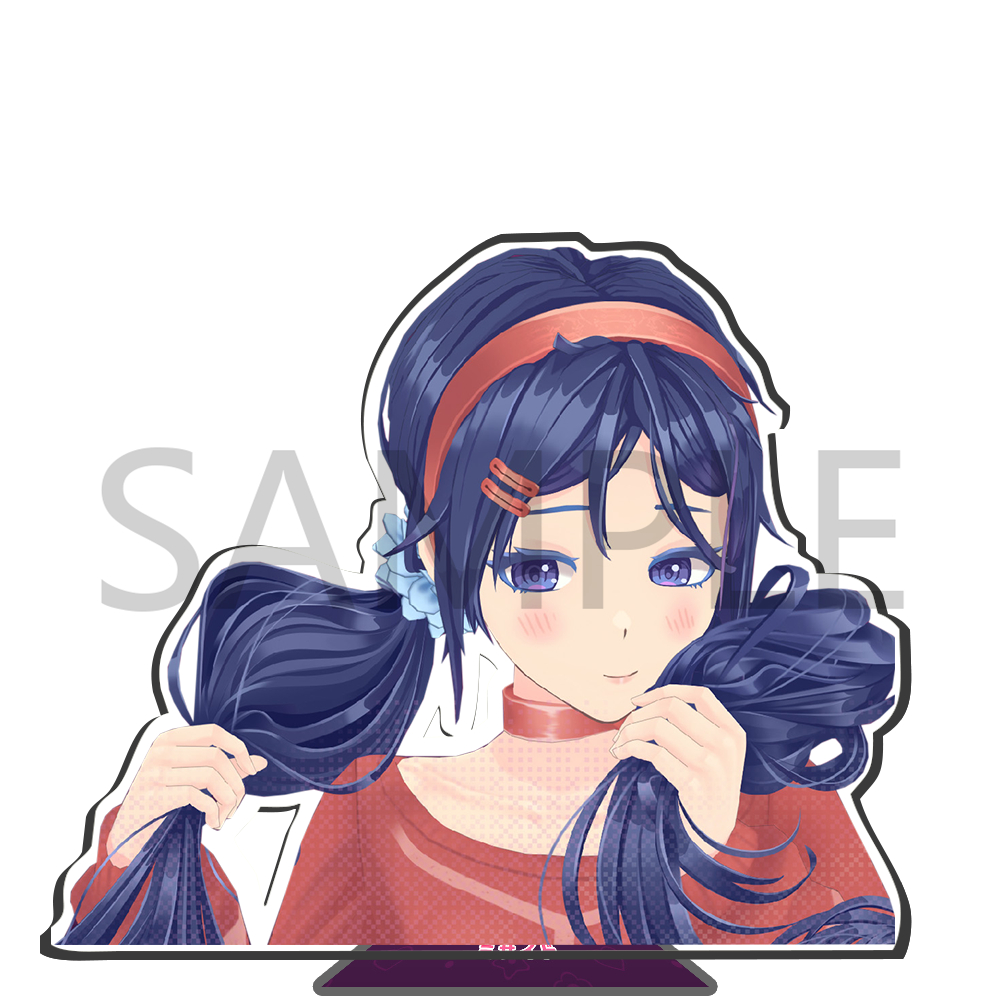 Mũ trò chơi Miside Mita Anime & Hình đứng Acrylic Miyu, Hàng hóa nhân vật dễ thương, Quà tặng cho người hâm mộ