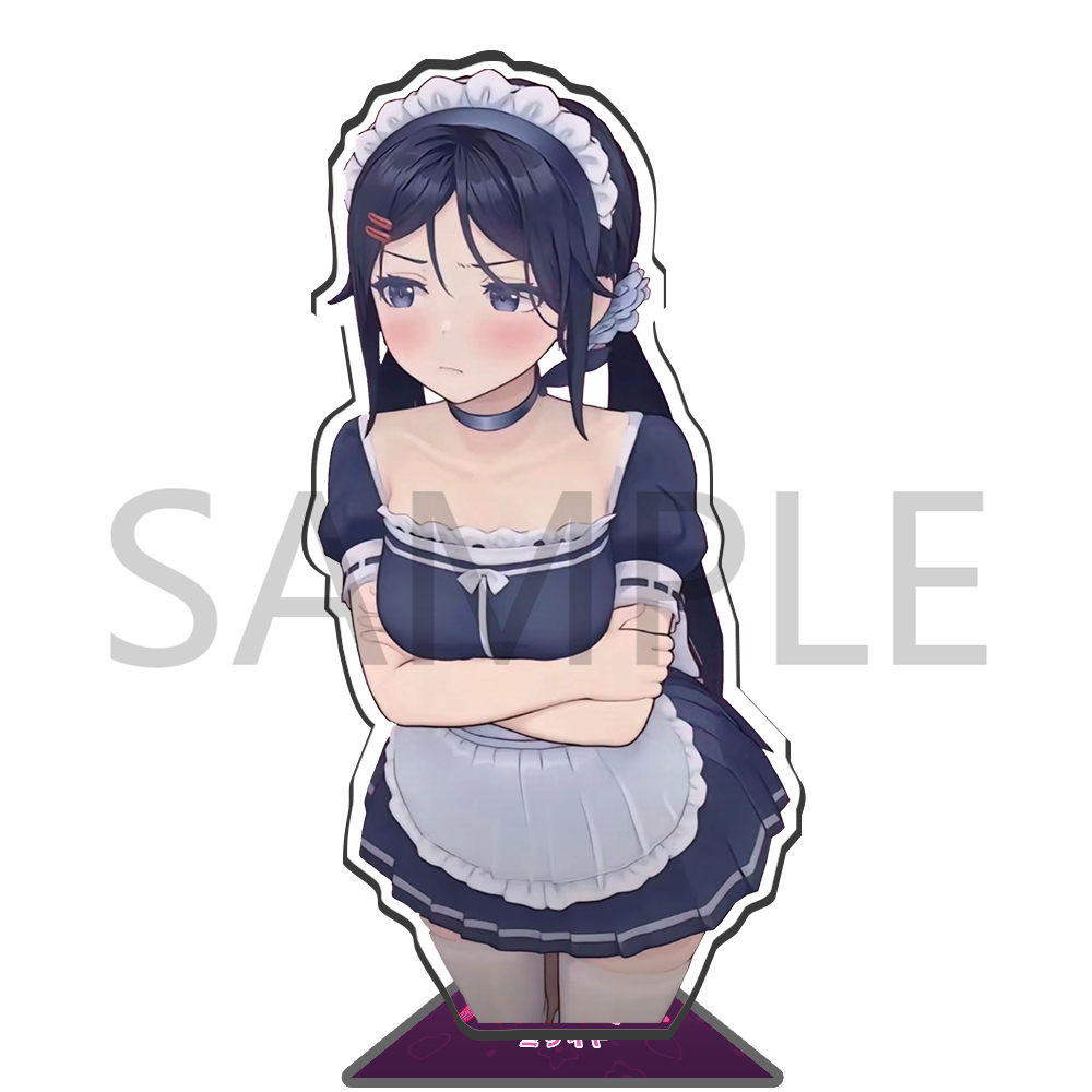 Mũ trò chơi Miside Mita Anime & Hình đứng Acrylic Miyu, Hàng hóa nhân vật dễ thương, Quà tặng cho người hâm mộ