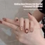 Golden Palm Cat 's Eye Nail Polish Keo Phong Cách Mới Thu Đông Caramel Hạt Thủy Tinh Mắt Mèo Bộ Làm Móng Tay