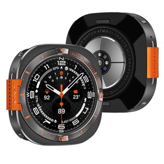 Vỏ đồng hồ Samsung thích hợp cho vỏ đồng hồ Samsung núi cao 47MM, vỏ bảo vệ đồng hồ rỗng bằng kim loại
