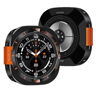 Vỏ đồng hồ Samsung thích hợp cho vỏ đồng hồ Samsung núi cao 47MM, vỏ bảo vệ đồng hồ rỗng bằng kim loại