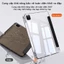 Ốp Lưng Gấp Hình Chữ Y OSGEER Cho iPad Air 7 M3 2025 6 M2 A16 Air 6 11 2024 Mini 6 7 Air 5 4 10.9 inch Pro 11 10th 9th 8th Gen 7th 10.2 6th 5th 9.7 Vỏ Máy Tính Bảng Có Giá đỡ bút chì