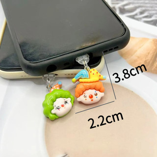 Điện Thoại Di Động Chống Bụi Cắm 1 Mũ Chú Hề Điện Thoại Di Động Chống Bụi Cắm