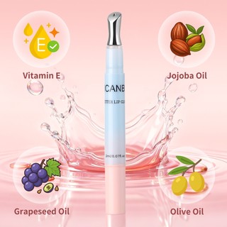 Son bóng bơ UCANBE, Son bóng dưỡng ẩm & dưỡng ẩm có đầu kim loại, Nhẹ, Không dính, Mịn màng, Nuôi dưỡng để hoàn thiện độ bóng cao