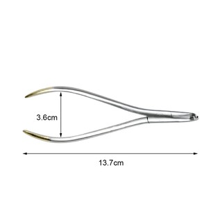 1 Cái Nha Khoa Xa Đầu Uốn Kìm NiTi Vòm Dây Uốn Kẹp Nha Khoa Archwire Cinch Kìm Sau