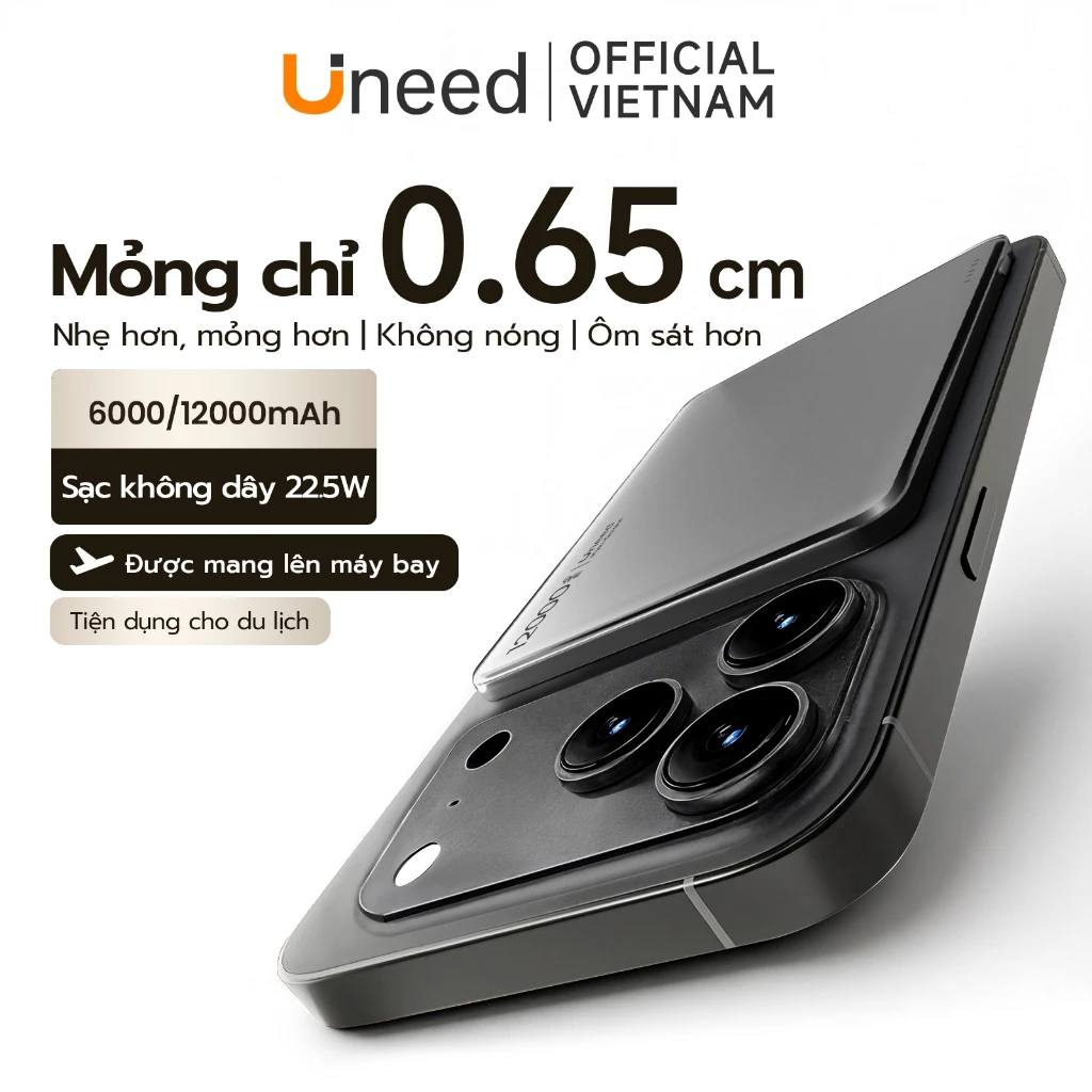 Siêu mỏng chỉ 0.65cm