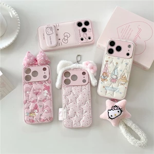 Ốp điện thoại chất liệu PU họa tiết Star Cat cho iPhone 17 Pro max 16 Pro max