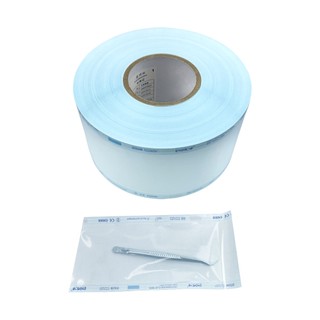 200M / Cuộn Dùng Một Lần Nha Khoa Khử Trùng Cuộn Băng Chỉ Báo Nồi Hấp Túi Ziplock Cho Dụng Cụ Phẫu Thuật Dụng Cụ Khử Trùng