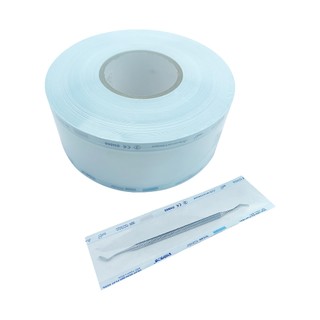 200M / Cuộn Dùng Một Lần Nha Khoa Khử Trùng Cuộn Băng Chỉ Báo Nồi Hấp Túi Ziplock Cho Dụng Cụ Phẫu Thuật Dụng Cụ Khử Trùng