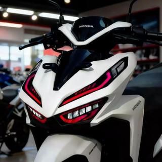 SEAMETAL Kilay Tint HONDA Click 125i V3 V4 V2 Miếng Dán Đèn Pha Lông Mày Cho Xe Máy Đèn Pha Bảo Vệ Phim UV Trong Suốt Đề Can Vario 125 / 150