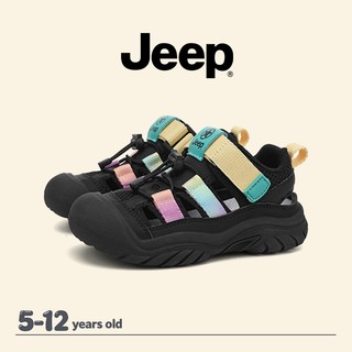 JEEP Giày Trẻ Em Bé Trai Bé Gái Dép Thể Thao Chống Trơn Trượt Thoát Nước Chống Va Chạm Ngoài Trời Sông Thượng Lưu Wa
