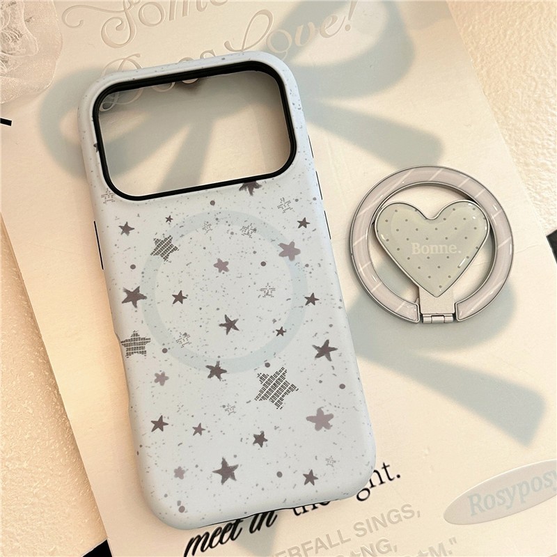 Ốp điện thoại TPU họa tiết ngôi sao cho iPhone 17 Pro max 16 Pro max