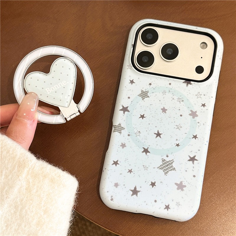 Ốp điện thoại TPU họa tiết ngôi sao cho iPhone 17 Pro max 16 Pro max