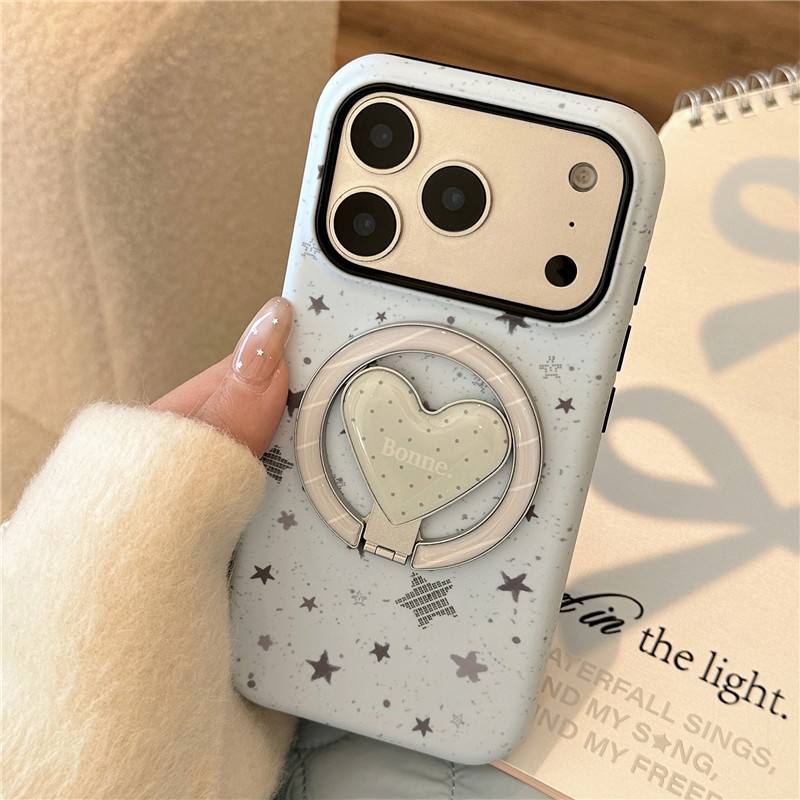 Ốp điện thoại TPU họa tiết ngôi sao cho iPhone 17 Pro max 16 Pro max