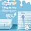 GAIFEEL Khăn lau trẻ em thơm sữa Khăn lau mềm cao khăn ướt cấp 80 khăn mỗi gói 15 gói