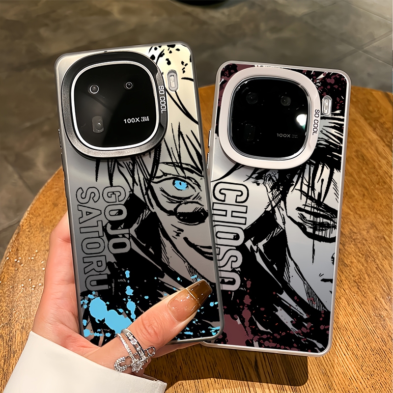 Jujutsu Kaisen‌ Ốp Điện Thoại GOJO SARORU CHOSO Cho iQOO 15 13 12 Pro Z10 Turbo Z9 Z9X Neo 11 / Neo 10 Pro Neo 9 Micro Matte Frosted Phone Case cho iQOO Z9 Turbo Z8 Vỏ iQOO Chống Sốc