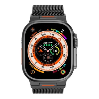 Vitality Orange Milan Dây đeo cho Apple Watch Ultra 42 / 44 / 45 / 49 / 46mm i-watch Series Ultra11 / 10 / 9 / 8 / 7 / 6 / 5 / 4 / 3 / 2 / 1