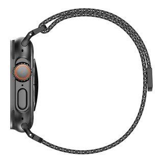 Vitality Orange Milan Dây đeo cho Apple Watch Ultra 42 / 44 / 45 / 49 / 46mm i-watch Series Ultra11 / 10 / 9 / 8 / 7 / 6 / 5 / 4 / 3 / 2 / 1