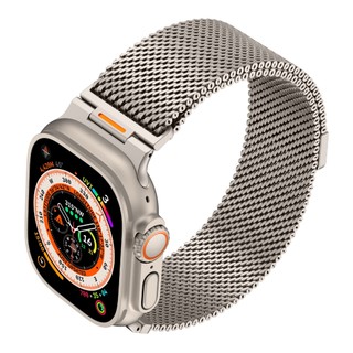 Vitality Orange Milan Dây đeo cho Apple Watch Ultra 42 / 44 / 45 / 49 / 46mm i-watch Series Ultra11 / 10 / 9 / 8 / 7 / 6 / 5 / 4 / 3 / 2 / 1