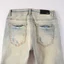 Thiết Kế Thời Trang Hàng Mới Về Quần Jean Nam Xanh Nhạt Rửa Retro Lỗ Xỏ Miếng Dán Trắng Cao Cấp Hip-Hop Thương Hiệu Quần Jean Co Giãn Chất Lượng Cao