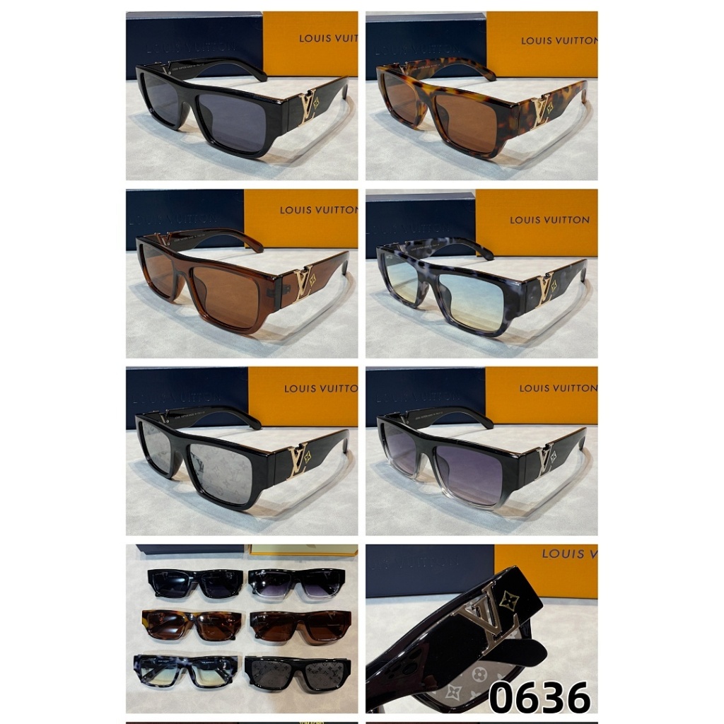 Kính râm gọng vuông lớn, chống nắng UV400, phù hợp unisex