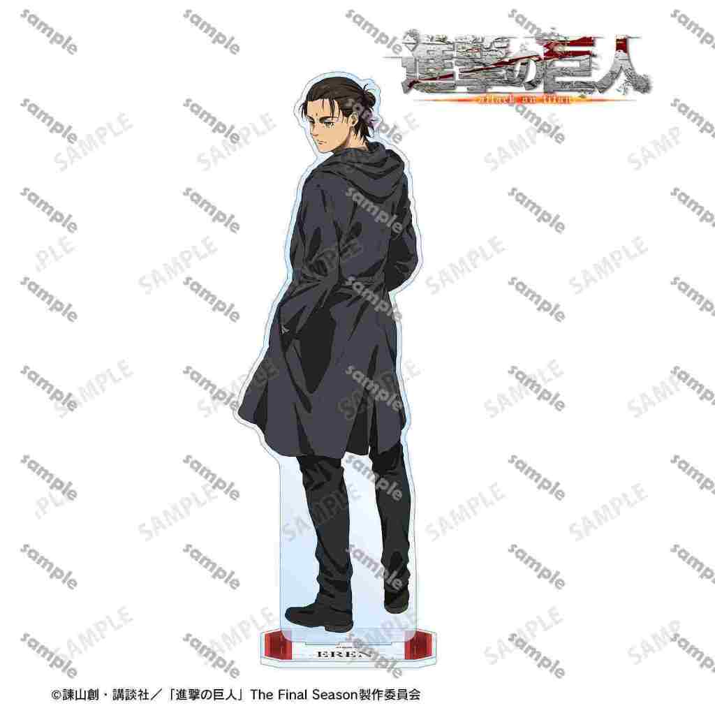 Tấn Công Titan Mùa Cuối Cùng Doujin Acrylic Đứng Tùy Chỉnh Quạt Nghệ Thuật Phong Cách AMNIBU Sưu Tập Hình