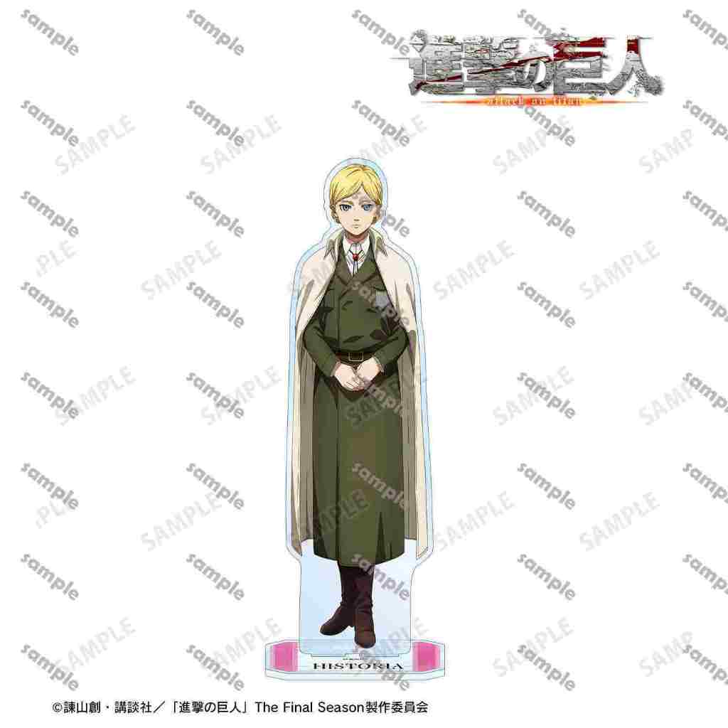 Tấn Công Titan Mùa Cuối Cùng Doujin Acrylic Đứng Tùy Chỉnh Quạt Nghệ Thuật Phong Cách AMNIBU Sưu Tập Hình