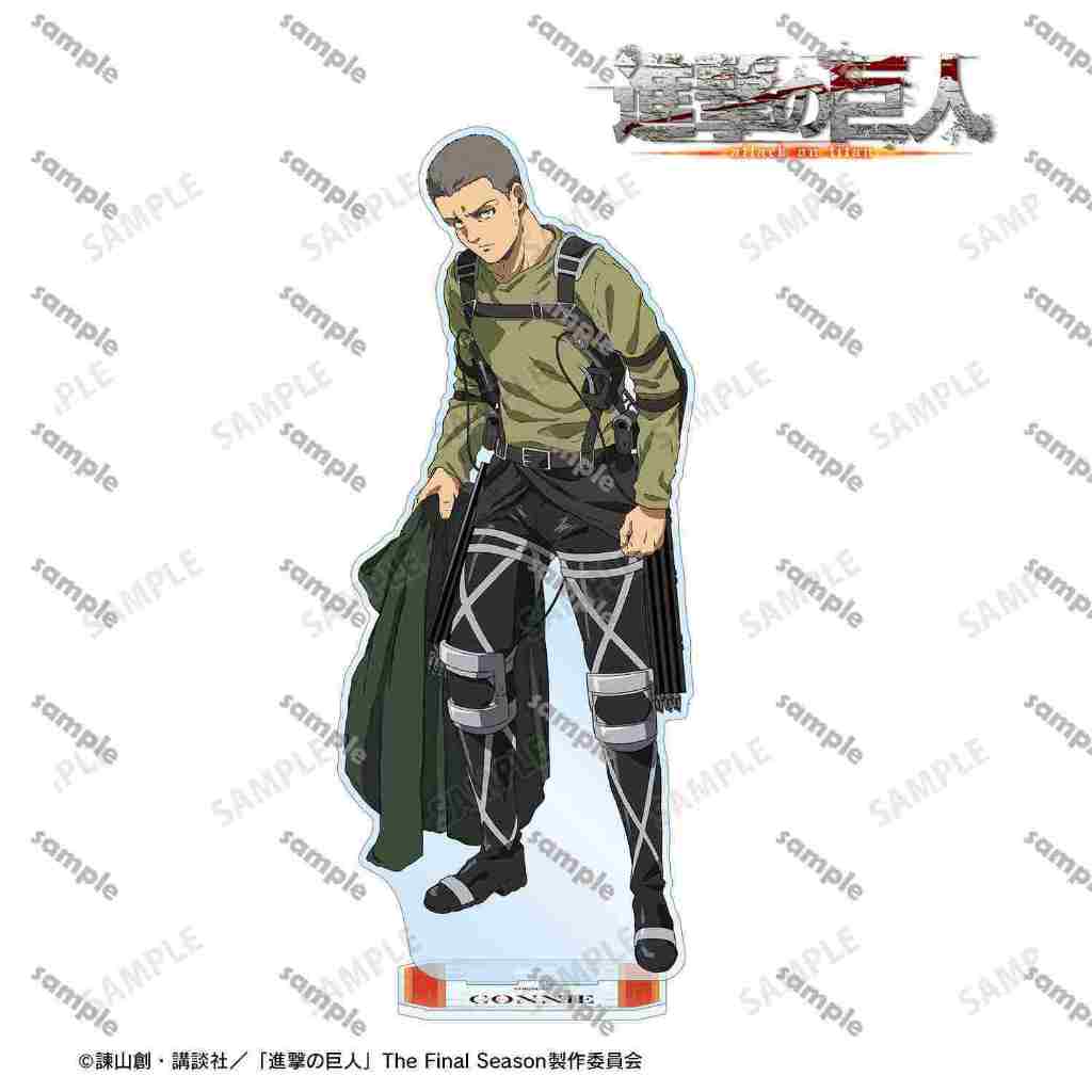 Tấn Công Titan Mùa Cuối Cùng Doujin Acrylic Đứng Tùy Chỉnh Quạt Nghệ Thuật Phong Cách AMNIBU Sưu Tập Hình