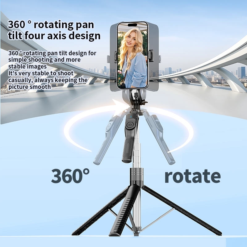 Sorf K50 Gậy Chụp Ảnh 3 Chân dài 1M9 Selfie Tripods Đèn Led, Điều Khiển Từ Xa Bluetooth