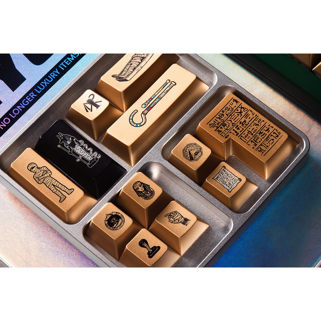 Ai Cập Keycaps Vàng Đen Màu PBT Anh Đào Hồ Sơ Tinh Thần Cảm Giác Trang Trí Bút Tay Cầm Phông Chữ Keycap Bộ Cho Bàn Phím Cơ | BigBuy360 - bigbuy360.vn