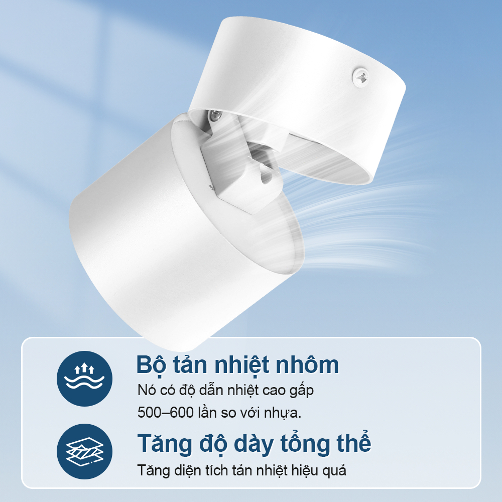 Đèn LED gắn trần Hoàng Hôn , có thể gấp lại Đèn Ống Bơ 220V Chụp ảnh Trực Tiếp đèn bổ sung,  đèn rọi ánh sáng gắn trên bề mặt 10W 7W, đèn chiếu sáng đồ đạc trong nhà, cho đèn trần phòng khách trong phòng tắm