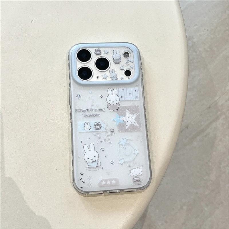 Ốp điện thoại TPU hình ngôi sao mờ cho iPhone 17 Pro Max 16 pro max