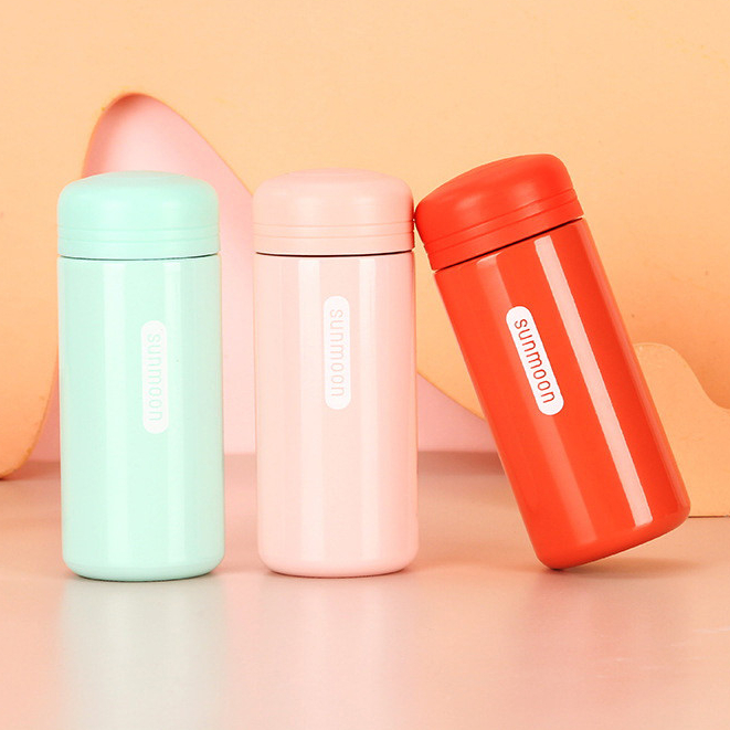 Cyp Tiện Lợi Inox 150ml Chai Siêu Nhỏ Gọn Di Động Chống Rò Rỉ Thời Trang Giữ Nhiệt Uống Nước Ấm Siêu Tốc Glory