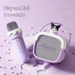 Loa Karaoke Kuromi Chính Hãng Loa Bluetooth Không Dây Mic Cầm Tay Mini Dễ Mang Loa KTV Gia Đình Cho Trẻ Em Quà Tặng Sinh Nhật Quà Tặng Ngày Thiếu Nhi — ảnh 2