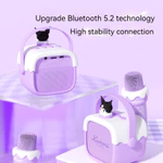 Loa Karaoke Kuromi Chính Hãng Loa Bluetooth Không Dây Mic Cầm Tay Mini Dễ Mang Loa KTV Gia Đình Cho Trẻ Em Quà Tặng Sinh Nhật Quà Tặng Ngày Thiếu Nhi — ảnh 3