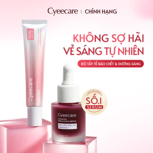 Kem Lót Cyeecare sáng da BB Cream 20g + Tinh Chất AHA + BHA Serum giảm mụn 20g