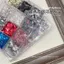 Phụ kiện làm móng tay Mini Star Sequins Phụ kiện làm móng tay Laser Nhấp nháy Bướm Champagne Hỗn hợp trang trí móng tay phẳng