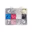 Phụ kiện làm móng tay Mini Star Sequins Phụ kiện làm móng tay Laser Nhấp nháy Bướm Champagne Hỗn hợp trang trí móng tay phẳng