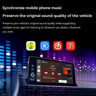 Mới 4in1 Android IOS Tự Động Không Dây Carplay Adapter Gương Liên Kết Màn Hình Airplay Bluetooth WiFi Kết Nối Thông Minh Nâng Cấp Carplay Adapter